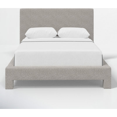 Beds AllModern Sereno Upholstered Platform Bed - Classic Elephant Boucle (California King)