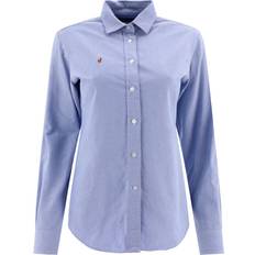 Polo Ralph Lauren Dame Skjorter Polo Ralph Lauren Klassisk Oxford Skjorte Dame - Blå