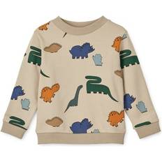 18-24M Sweatshirts Liewood Thora Sweatshirt Dinosaurs/mist beige