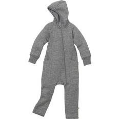 110/116 Jumpsuits Børnetøj Disana Heldragt Med Ombuk Økologisk Kogt Uld