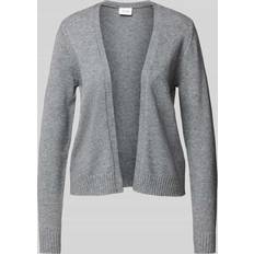 Vila Cardigan - Grå-Meleret