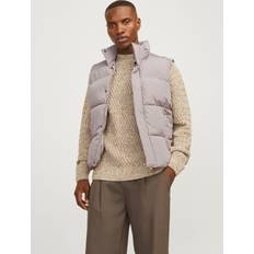 Herre - Hvid Veste Jack & Jones Vest 'JJEBradley' uldhvid