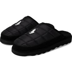 Slippers & Sandals Polo Ralph Lauren Men's Reade Scuff Slippers Black/PaperWhite