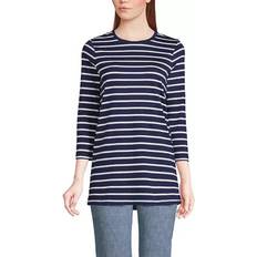 Lands' End XXL Blouses Lands' End Women's Supima Cotton Crewneck Tunic