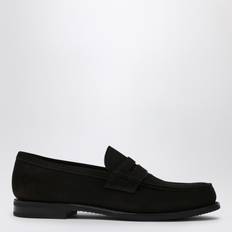 Classic Leather Loafers - Black