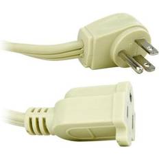 Beige Power Strips & Extension Cords Sunlite Sunlite 04160 12' Beige Heavy Duty Appliance Extension Cord