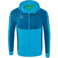 Bleu Sweats à capuche Erima Kinder-Trainingsjacke mit Kapuze Six Wings - Bleu