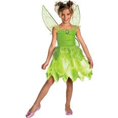 Disney (S (4-6) Tink And The Fairy Child Costume Green