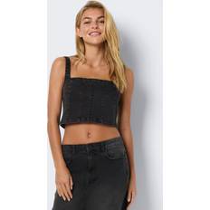 Denim Blouses Noisy May Denim Crop Top