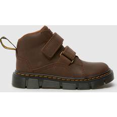 Dr. Martens Children's Shoes Dr. Martens Dr. Martens Raffe E-O Boys Junior Boots Colour: Dark Brown