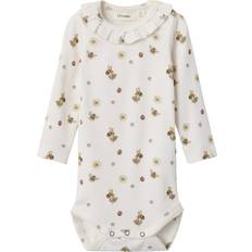 Lil'Atelier Long Sleeved Romper - Coconut Milk (13240102)