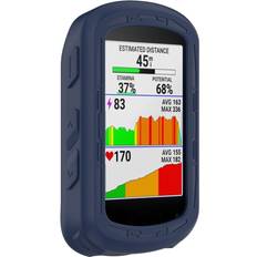 INCOVER Garmin Edge 840 540 Silikon Cykel Dator Skal Mörkblå