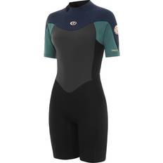 Rip Curl Våddragter Rip Curl Rip Curl Womens Omega 1.5mm Shorty Wetsuit Green