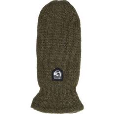 Men - Multicoloured Gloves Hestra Basic Wool Mitt - Grey