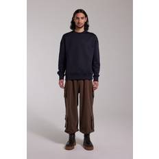 Stutterheim Byxor & Shorts Stutterheim Kvala Matte Trousers Dark Brown