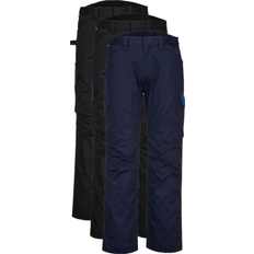 M Work Pants Portwest PW2 Service Work Trousers Navy Royal Blue