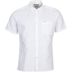 Barbour Skjorter Barbour Hvit Kortermet Skjorte White