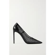 Saint Laurent Pumps Saint Laurent 105mm Anja Embellished Pumps