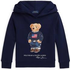 Ralph lauren hoodie Barnkläder Ralph Lauren Polo Bear Fleece Hoodie - Cruise Navy Core Bear (653131)