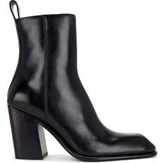 Leather Ankle Boots Alexander Wang Black Throttle 95mm Ankle Boots BLACK IT