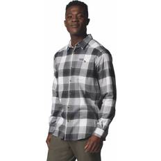 Flanellskjortor - Multifärgade Columbia Cornell Woods Flannel Long Sleeve Shirt Skjorta Färg grå