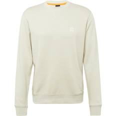 Herre - Orange - Sweatshirts Sweatere BOSS Sweatshirt 'Westart' lysebeige naturhvid