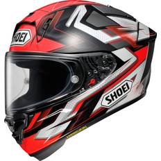 Shoei Motorcykelutrustning Shoei X-SPR Pro Graphic Motorcycle Helmet Escalate TC1 (61-62cm) Black/red/white Adult