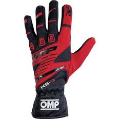 OMP Karting Gloves KS-3 Röd/Svart