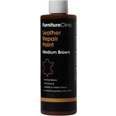 B&Q Leather Repair Paint & Dye Medium 250 ml Brown