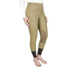 Green Rider Gear TuffRider TuffRider Ladies Ribb KP Breeches Sage Green (Women 34-36)