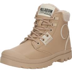 Transparent Boots Palladium Mid Boots PAMPA HI SNOW WARM Beige