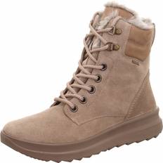 Legero DREAMER Damenschuhe Stiefel Schnürer Stiefel Beige Freizeit, Schuhgröße:EUR