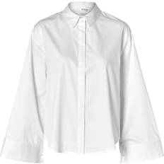 Selected Femme Camicie Selected Femme Pearl Detail Cropped Shirt