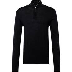Selected 100% Merino Wool Half-zip Jumper