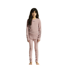 Juniors' Core Warm Baselayer Set Charm/Dark Plum, Charm/Dk Plum, 110/116