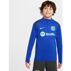 Nike F.C. Barcelona Strike Third Older Kids' Nike Dri-FIT Football Drill Top Blue Polyester/Elastane