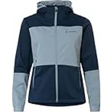 Blåa - Dam - Softshelljacka Jackor Vaude Women's Qimsa Hooded Softshell Jacket II Cykeljacka Färg blå