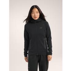 Arc'teryx Damen Jacken Arc'teryx Damen Fleecejacke KYANITE HOODY schwarz