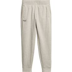 Superdry Kläder Superdry Essential Logo Jogger Herr Sweatpants Från Magasin Varsity Grey Grindle