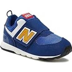 New Balance Baskets basses bi-matière À scratchs - Taille 21 - Bleu