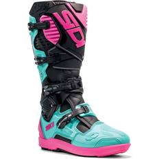 Sidi Crossfire 3 SRS Crosstövlar - Svart/Mint/Rosa