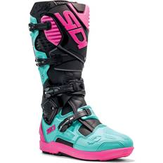 Sidi crossfire Sidi Crossfire SRS, boots color: Black/Mint/Pink