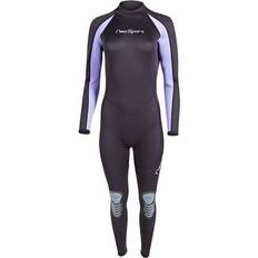 Water Sport Clothes NeoSport NeoSport 3/2mm Women's Full Wetsuit Black/Purple