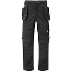 Men Work Clothes on sale Tuffstuff (38" Waist Regular Leg) Pro Flex Slim Fit Trade Work Trousers Black (Various Sizes)