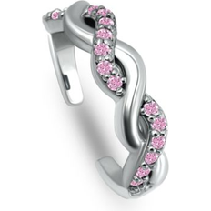 Giani Bernini Cubic Zirconia Infinity Sterling Silver Toe Ring Sterling Silver