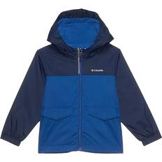 S Rain Jackets Columbia Rain-Zilla II Jacket Boys' Collegiate Navy/Mountain Blue