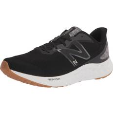 Shoes New Balance Men's Fresh Foam Arishi V4 Running Shoe, Black/Silver Metallic/Gum 2, X-Wide