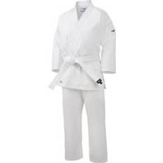 Blanco Uniformes de Artes Marciales Mizuno Kimono de karate con cinturón para niños KIAI Blanc