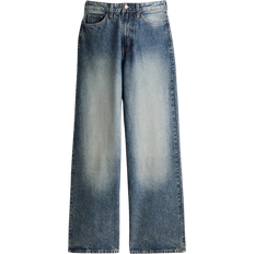 H&M Wide Ultra High Jeans - Denim Blue