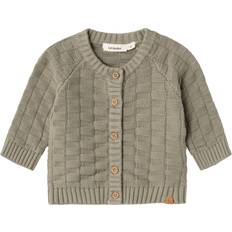 Babyer Kofter Lil’ Atelier Larson knit cardigan laurel oak 68